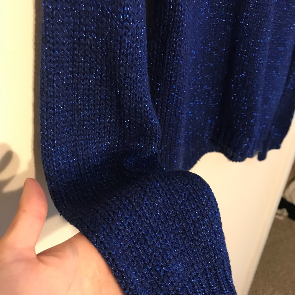 Blue sweater